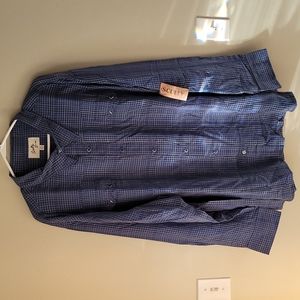 Scully snap button western shirt. Never wore lost weight